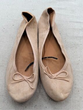 H&M Nude  Ballet Flats with Bow